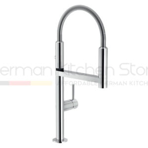 Carlo nobili high pressure single lever tap move with spray head - Chrome