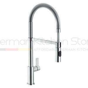Carlo nobili high pressure single lever mixing tap flag with spray head - Chrome