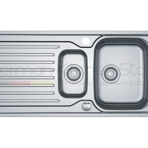 Franke built-in sink Antea AZN 651 stainless steel satin matt
