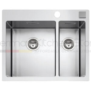 Rodi built-in sink box lux56 stainless steel