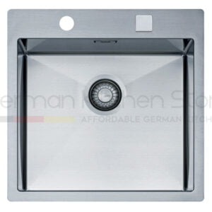 Franke built in sink planar 8 pex210-51 a stainless steel flush