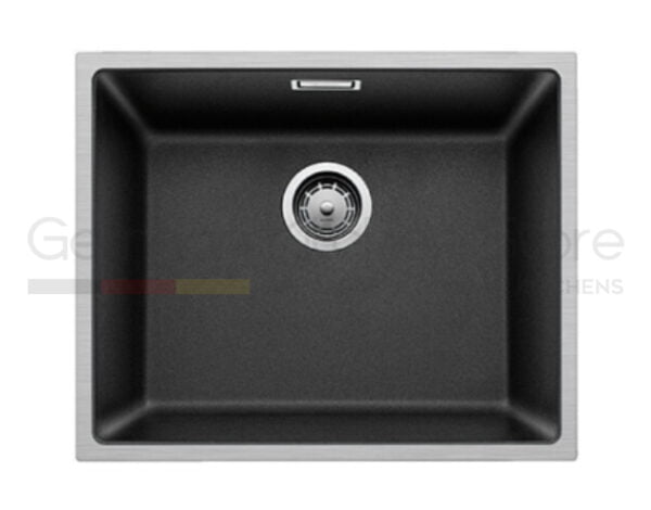 BLANCO SUBLINE 500-IF STEEL FRAME SILGRANIT SINK ANTHRACITE REVERSIBLE 1 BOWL