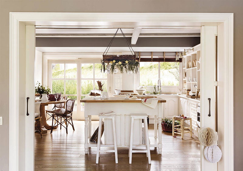 Festive kitchen