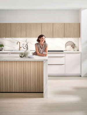 softline anti-fingerprint coating ivory kitchen