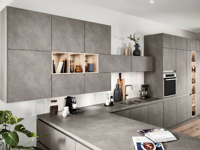 Get the Look: Modern Concrete-Effect Kitchens Without the Cold Feel